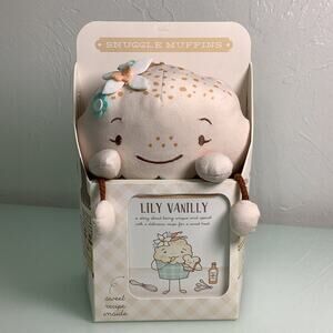 Snuggie muffins Lily Vanilly book and toy set NEW SEALED